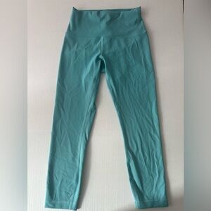 Lululemon Sea Foam Green 17” Leggings